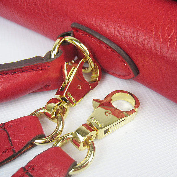 High Quality Hermes Kelly 35cm Togo Leather Bag Red 6308 - Click Image to Close